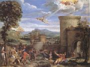 Annibale Carracci The Stoning of ST.Stephen (mk05) France oil painting artist
